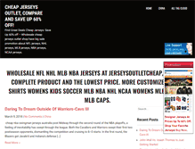 Tablet Screenshot of jerseysoutletcheap.com